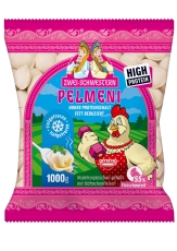 Pelmeni  Zwei Schwestern  mit Hähnchenfleisch, 1000 g. (12 x Karton)